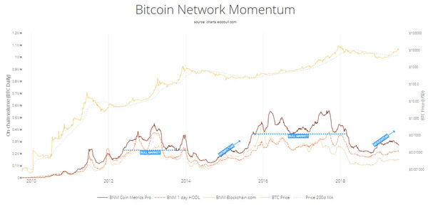 Bitcoin Network Momentum.